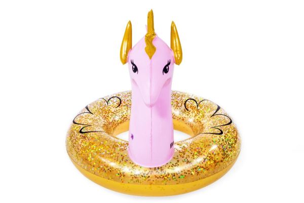 Надувной круг "Морской конек" 115х104см, с ручками, от 10 лет, Bestway 36305 BW