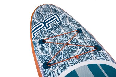 SUP-доска All-Round iSUP Tropic 10'2 310х79х12см, насос, алюм. весло, лиш, киль, сумка, до 110 кг, Aqua Marina PA-25T310
