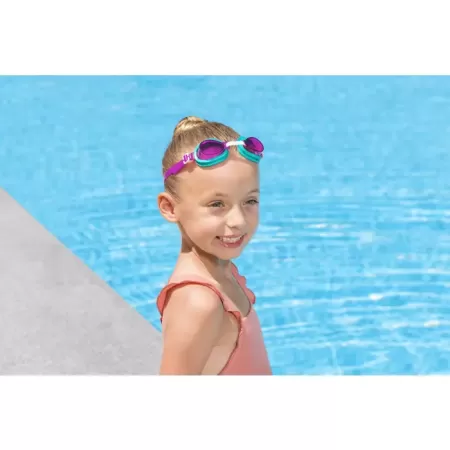 Очки для плавания "AQUA BURST ESSENTIAL PDQ" от 3 лет, 3 цвета, Bestway 30216 BW