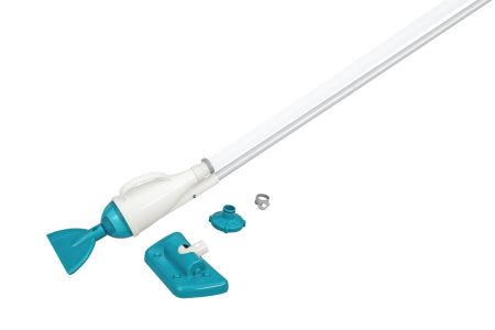 Набор для чистки бассейна (вакуумный очиститель, щетка для дна, шланг 6м, ручка 190см), Bestway 58212 BW