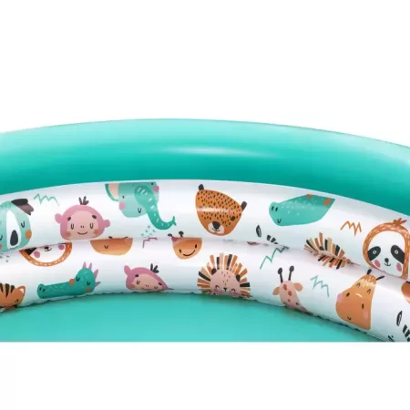 Детский надувной бассейн 102х25см "Сафари" 101л, от 2 лет, Bestway 51008 BW