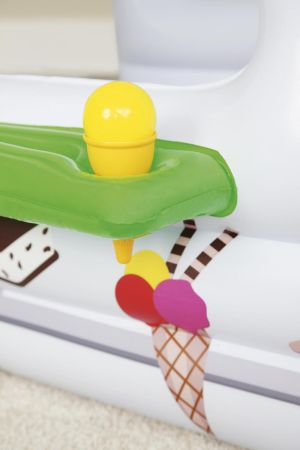 Игровой центр 122х84х84см "Грузовик с Мороженным" с мячами (10шт), от 2 лет, Bestway 52268 BW