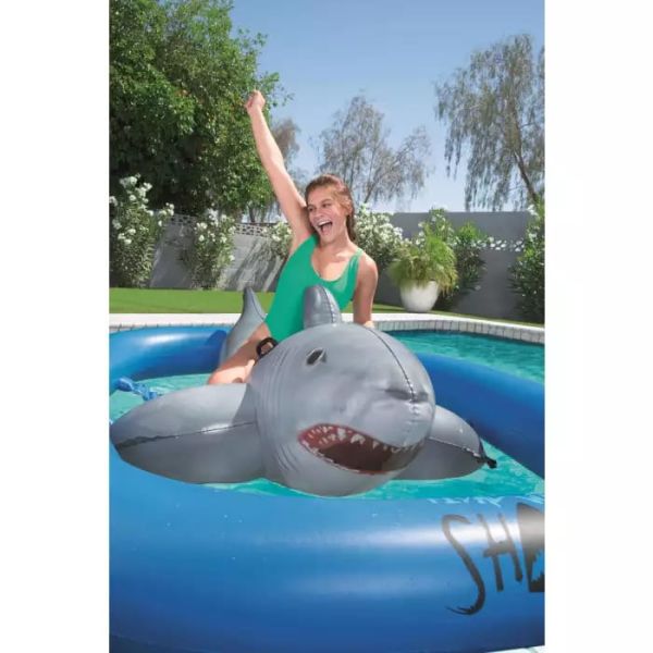 Надувная игрушка-наездник "Акула", 310х213см, Bestway 41124 BW