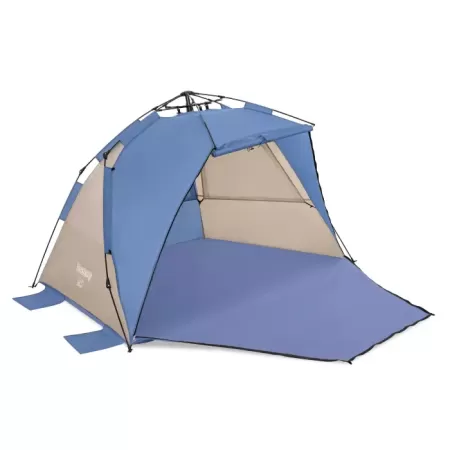 Палатка 4-местная"Beach Dome 4 Tent" (107+127см)x240x125см, 190Т polyester PU, 600мм, 110гр/м2 PE, Bestway 68144 BW