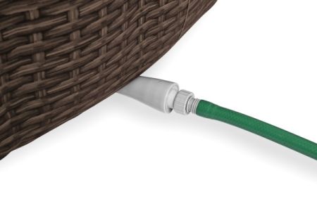 СПА-бассейн 166/216х71см "St.Moritz AirJet" 1190л, круглый, аэромассаж, Bestway 60023 BW