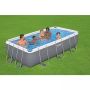 Каркасный бассейн Power Steel 404х201х100см, 6478л, песч.фил.-нас. 2006л/ч, лестница, Bestway 56442 BW