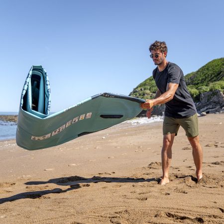 SUP-доска "Breeze" 300х76х12см, насос, весло, лиш, киль, ремнабор, сумка, до 100кг, Aqua Marina BT-23BRP