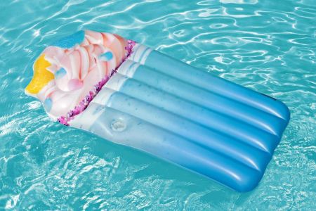 Надувной матрас-плот для плавания 185х99см "Молочный Коктейль" до 90кг, Bestway 43397 BW