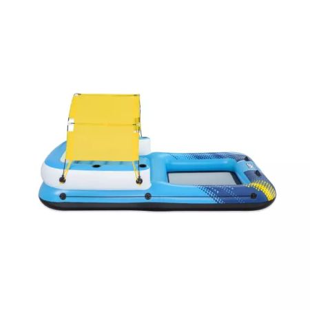 Надувной плот-остров "Летний оазис" с навесом, 320х198см, Bestway 43645 BW