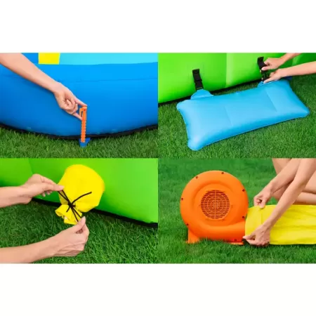 Водный игровой центр  435х286х267см "Mount Splashblast Mega Water Park", от 5 лет, Bestway 53478 BW