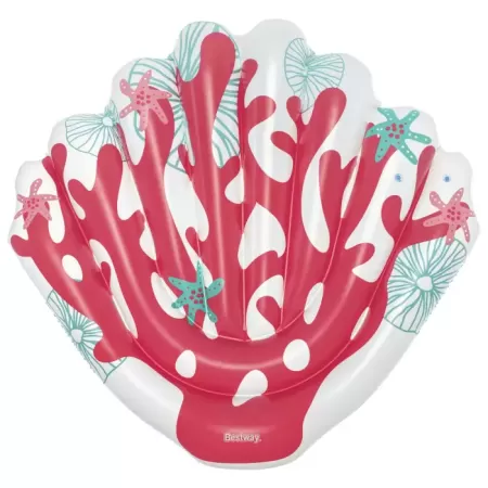 Надувной матрас для плавания 186х153см "Coral Bliss", до 100 кг, Bestway 43724 BW
