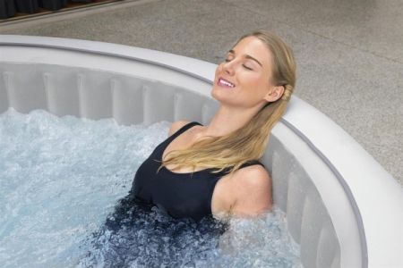 СПА-бассейн 146/196х66см "Paris AirJet" 806л, круглый, аэромассаж, Bestway 60013 BW