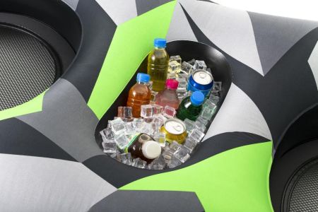 Надувной круг-кресло 251х132см "Rugged Rider II" для двоих, с ручками, до 180кг, Bestway 43279 BW