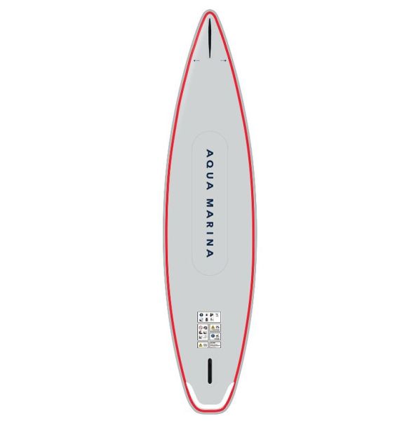 SUP-доска "Hyper 12'6" Navy" 381х81х15см, насос, лиш, киль, ремнабор, сумка, до 170кг, Aqua Marina BT-23HY02