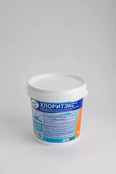 ХЛОРИТЭКС, 1кг ведро, гранулы для текущей и ударной дезинфекции воды, Маркопул Кемиклс М26