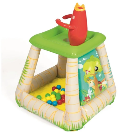 Игровой центр 89х86х107см "Джунгли" с мячами (25шт), от 2 лет, Bestway 52266 BW