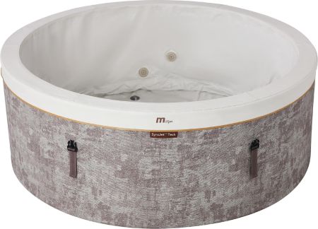 СПА-бассейн 180х65см "Cocoon" 850л, круглый, гидромассаж, аэромассаж(3 коробки A.B.C.), MSpa F-CO066WE