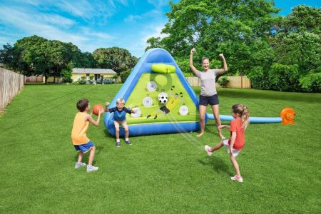 Набор для игры 225x100x185см "Тройная игра" тканевая, с мячами, от 6 лет, Bestway 53353 BW