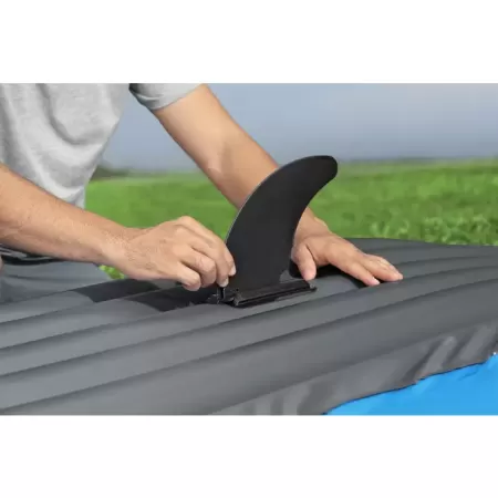 Надувной каяк "Cove Champion X1" 275x81см, алюм.весло 230см, насос, до 120кг, Bestway 65115 BW