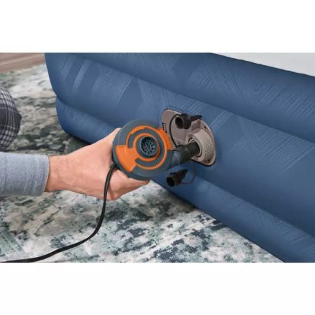 Надувная кровать 152х203х36см "Fortech Snugable Top" встр.насос 220В, до 300кг, Bestway 69135 BW