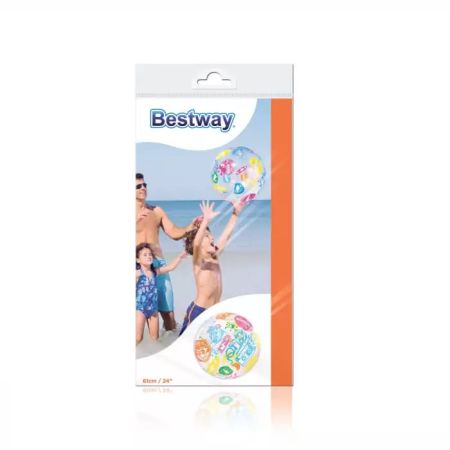 Пляжный мяч 61см "Дизайнерский", Bestway 31001 BW