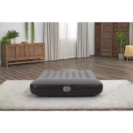 Надувная кровать 191х137х30см с подголовником, встр.насос USB 5В, до 300кг, Bestway 671BR BW