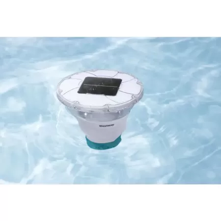 Диспенсер для химикатов SolarGlow с подсветкой RGB на солн. батареях с пультом д.у., Bestway 58943 BW