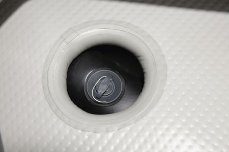 Надувная лодка "Mirovia Pro" 330х162х44см с жёстким дном, вёсла 162см, насос, транец, до 640кг, Bestway 65049 BW