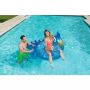 Надувной матрас-плот для плавания 198х164см "Павлин" с ручками, до 90кг, от 12 лет, Bestway 41101 BW