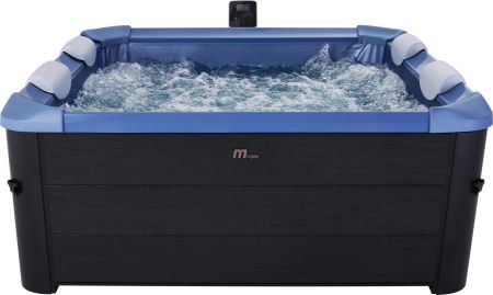 СПА-бассейн 160х160х65см "Oslo Saphire" 850л, квадр.,  гидромассаж, аэромассаж.(4 коробки A.B.C.D), MSpa F-SA063W