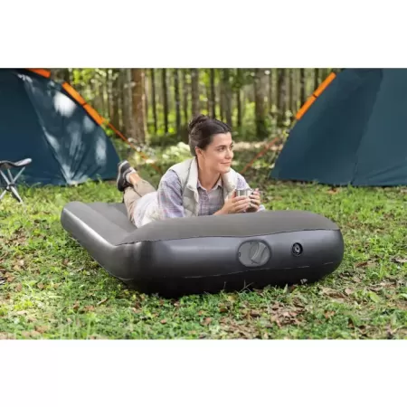 Надувная кровать 188х99х30см с подголовником, встр.насос USB 5В, до 150кг, Bestway 671BQ BW