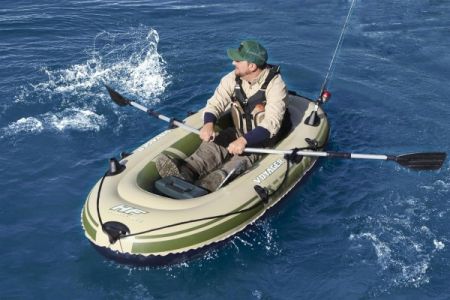 Надувная лодка "Voyager 300" 243х102см, вёсла 62064, до 170кг, Bestway 65051 BW