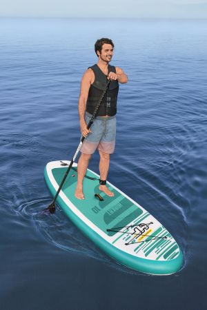 SUP-доска "HuaKa'i" 305x84x15см, насос, весло, лиш, ремнабор, сумка, до 130кг, Bestway 65346 BW