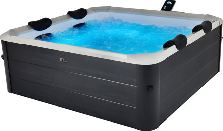 СПА-бассейн 180х180х65см "Oslo Aero Plus", квадратный,  гидромассаж, аэромассаж.(4 коробки A.B.C.D), MSpa F-OS063WAP