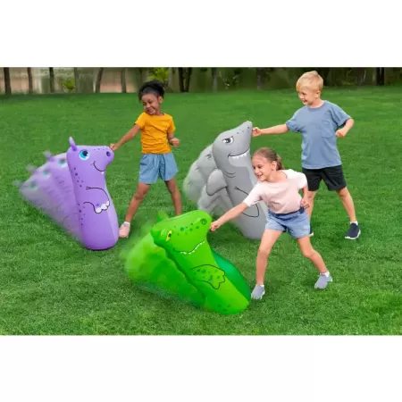 Надувная игрушка-неваляшка 89см "Животные" от 3 лет, 3 вида, Bestway 52152 BW