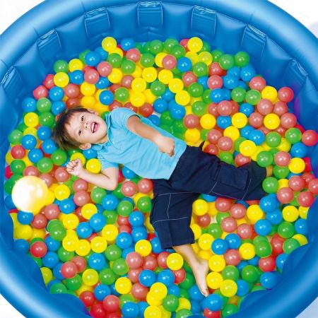 Пластиковые мячи 6.5см "Fisher Price" 100шт для игровых центров, от 2 лет, Bestway 93526 BW