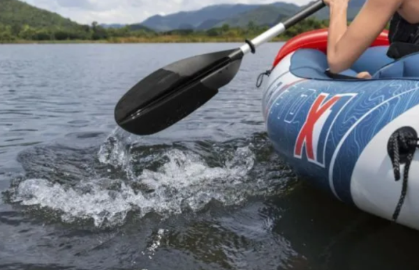 Надувной каяк "Rapid X1 Kayak Set" 290х91см, сиденье, весло 62174, насос 62003, до 120 кг, Bestway 65176 BW