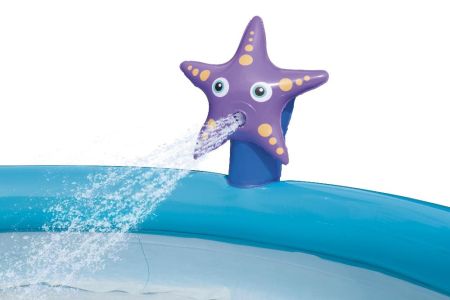 Бассейн My First Pool 152х38см с разбрызгивателем, 477л, от 2 лет, 2 вида, Bestway 57326 BW