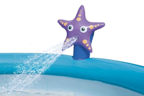 Бассейн My First Pool 152х38см с разбрызгивателем, 477л, от 2 лет, 2 вида, Bestway 57326 BW