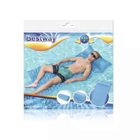 Надувной матрас для плавания 213х86см, до 90кг, 3 цвета, Bestway 44020 BW
