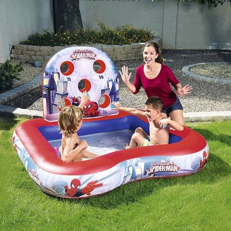 Игровой бассейн 155х155х99см с игрушками, 170л, Bestway 98016 BW