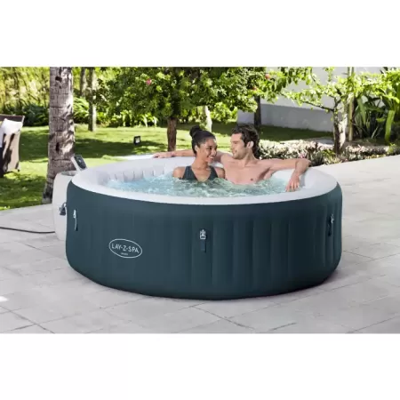 СПА-бассейн 196х66см "Miami EnergySense AirJet 6 Dark Blue" 908л, круглый, аэромассаж, Bestway 6001D BW