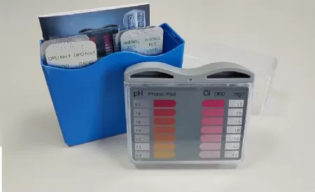 Тестер для бассейна Lovibond Cl/pH 151602   СА (в синей коробке), Lovibond 151602/03253