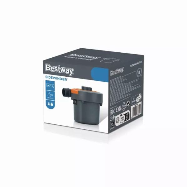 Насос электрический 220В "Sidewinder AC" 680л/м, 3 насадки в комплекте, Bestway 62139 BW