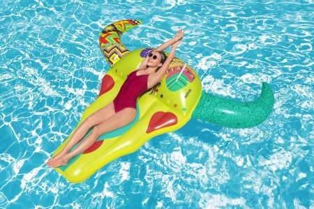 Надувной матрас-плот для плавания 257х239см "Богемский Буйвол" до 90кг, от 12 лет, Bestway 43401 BW