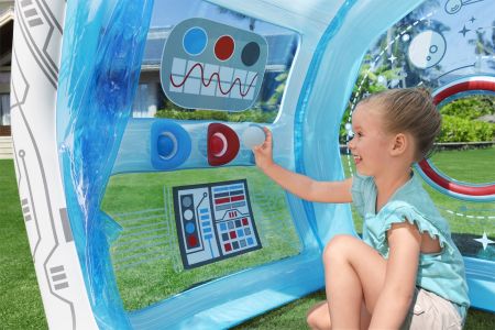 Игровой домик 125x105x117см "Космическая станция" с мячами 6 шт, от 2 лет, Bestway 52632 BW