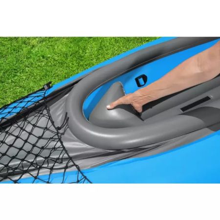 Надувной каяк "Cove Champion X2" 331х91см (331х88см), алюм.вёсло 230см, насос 62003, до 220кг, Bestway 65131 BW
