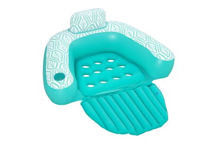 Надувной матрас-кресло для плавания 145x120 см, до 100 кг, Bestway 43719 BW