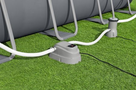 Проточный водонагреватель 2.8 kw для бассейнов до 17м3, Bestway 58259 BW