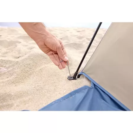 Палатка 4-местная"Beach Dome 4 Tent" (107+127см)x240x125см, 190Т polyester PU, 600мм, 110гр/м2 PE, Bestway 68144 BW